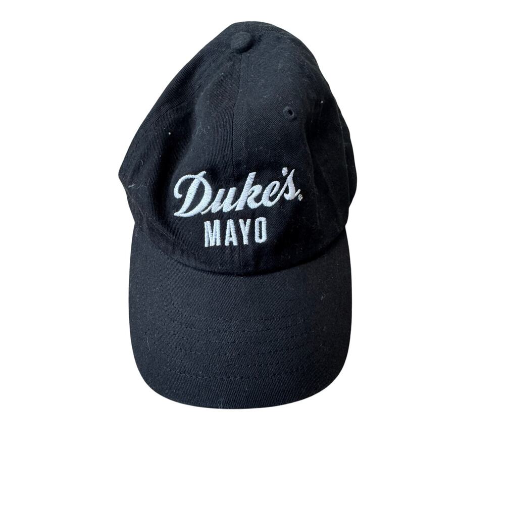 Duke’s Mayo Men's Trucker DAD Cap/ Baseball Cap  Black Embroidered Cotton Hat